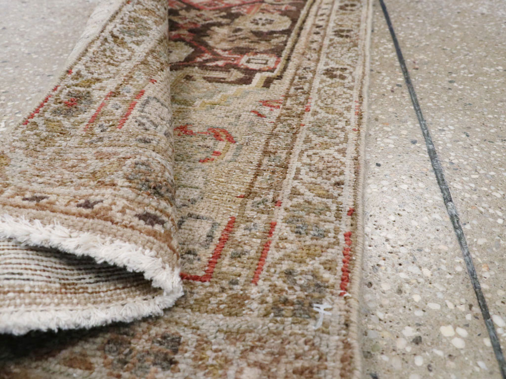 Vintage Persian Malayer Rug, No.21327 - Staging