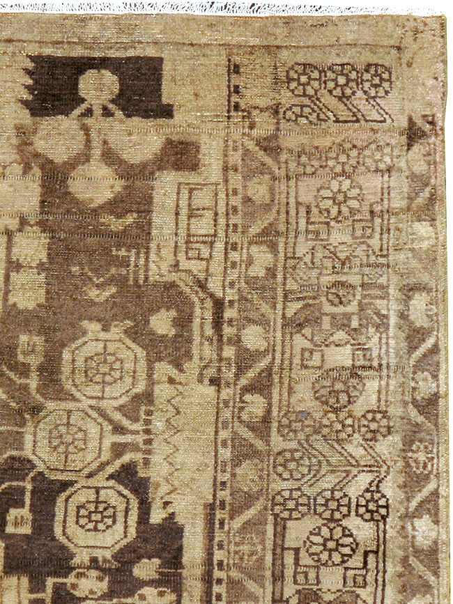 Antique Persian Malayer Sampler Rug, No.21329 - Staging