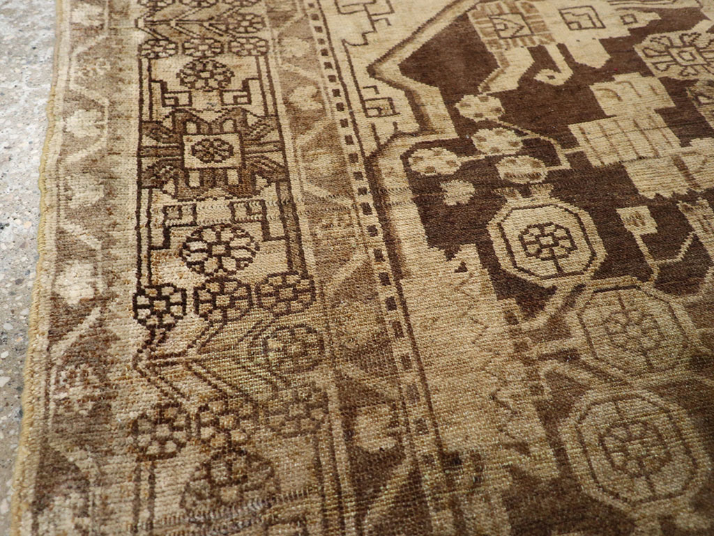 Antique Persian Malayer Sampler Rug, No.21329 - Staging