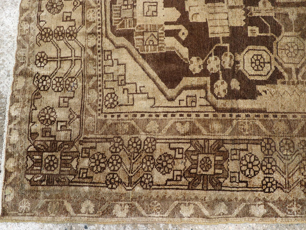 Antique Persian Malayer Sampler Rug, No.21329 - Staging