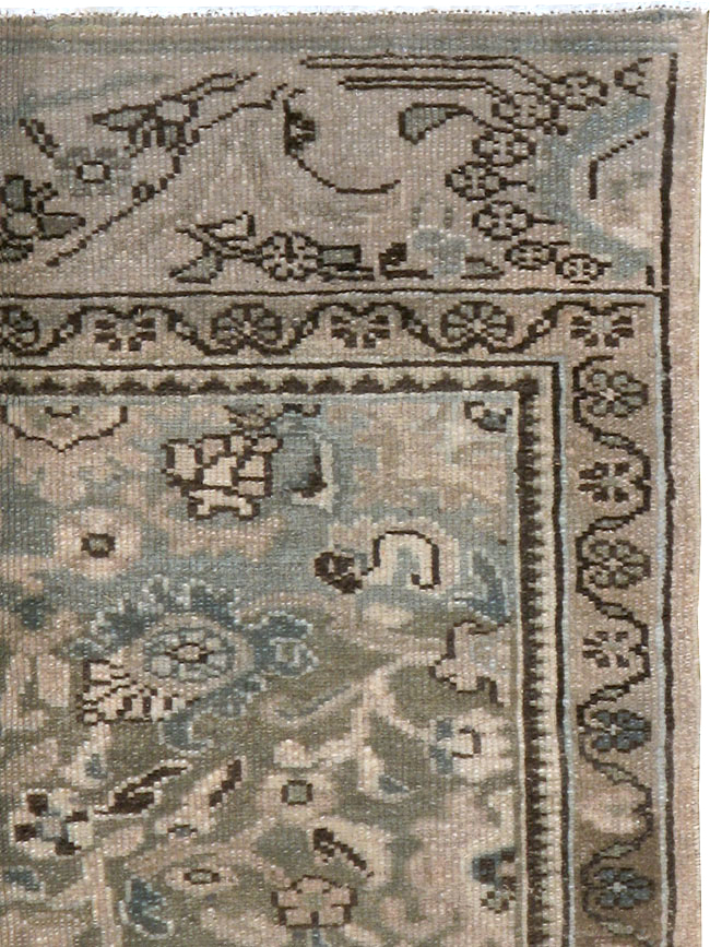 Vintage Persian Malayer Sampler Rug, No.21333 - Staging