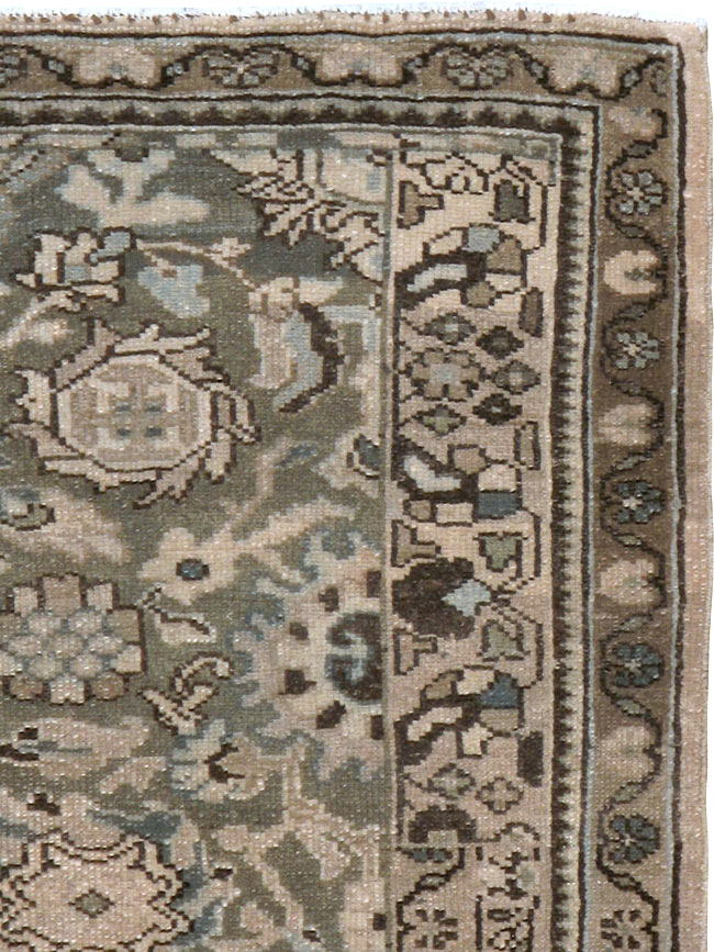 Vintage Persian Malayer Sampler Rug, No.21333 - Staging