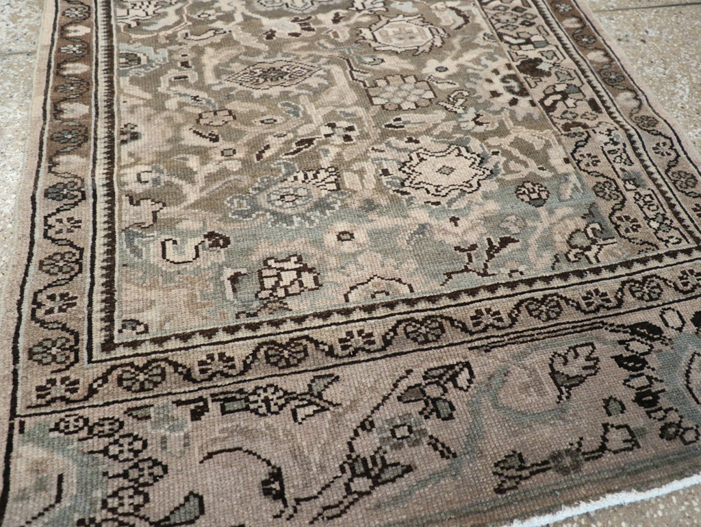 Vintage Persian Malayer Sampler Rug, No.21333 - Staging