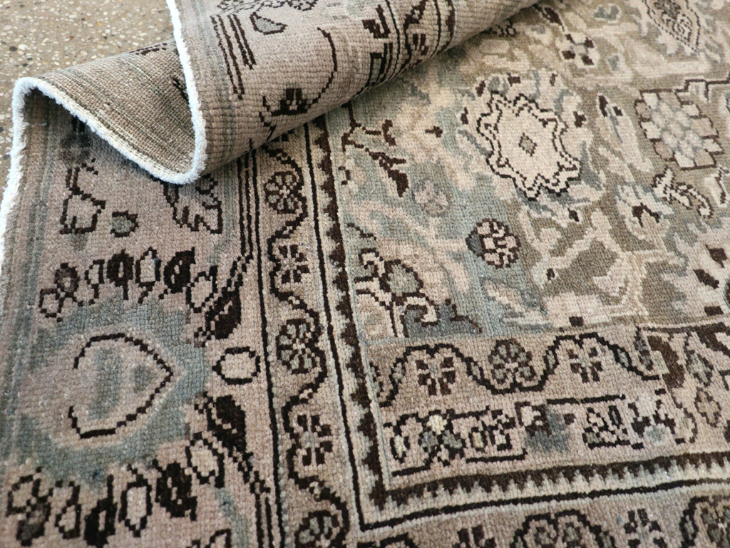 Vintage Persian Malayer Sampler Rug, No.21333 - Staging