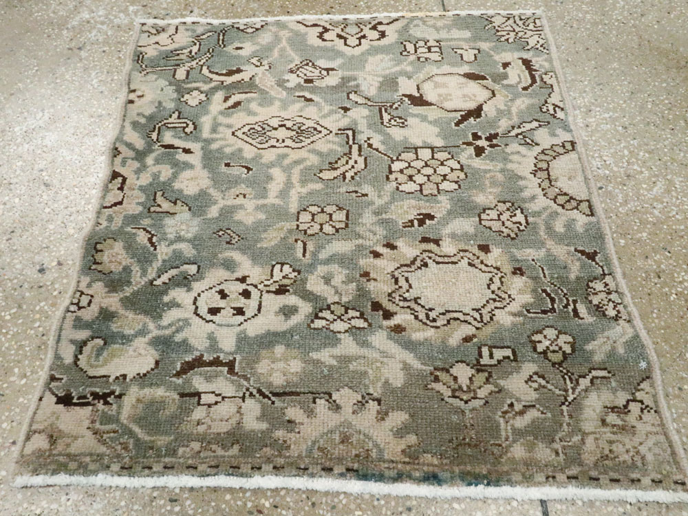 Vintage Persian Malayer Sampler Rug, No.21335 - Staging