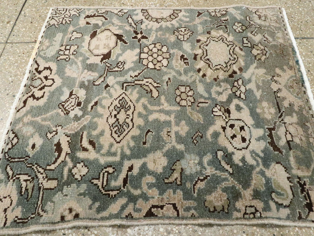 Vintage Persian Malayer Sampler Rug, No.21335 - Staging