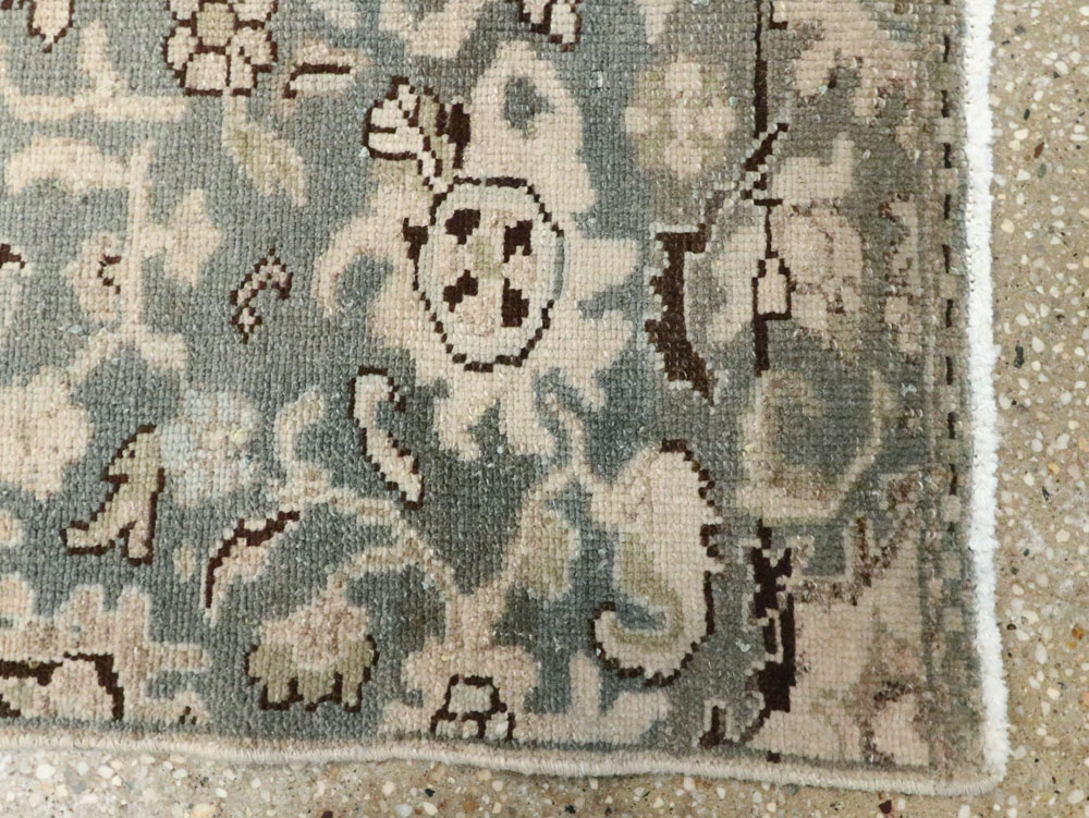 Vintage Persian Malayer Sampler Rug, No.21335 - Staging