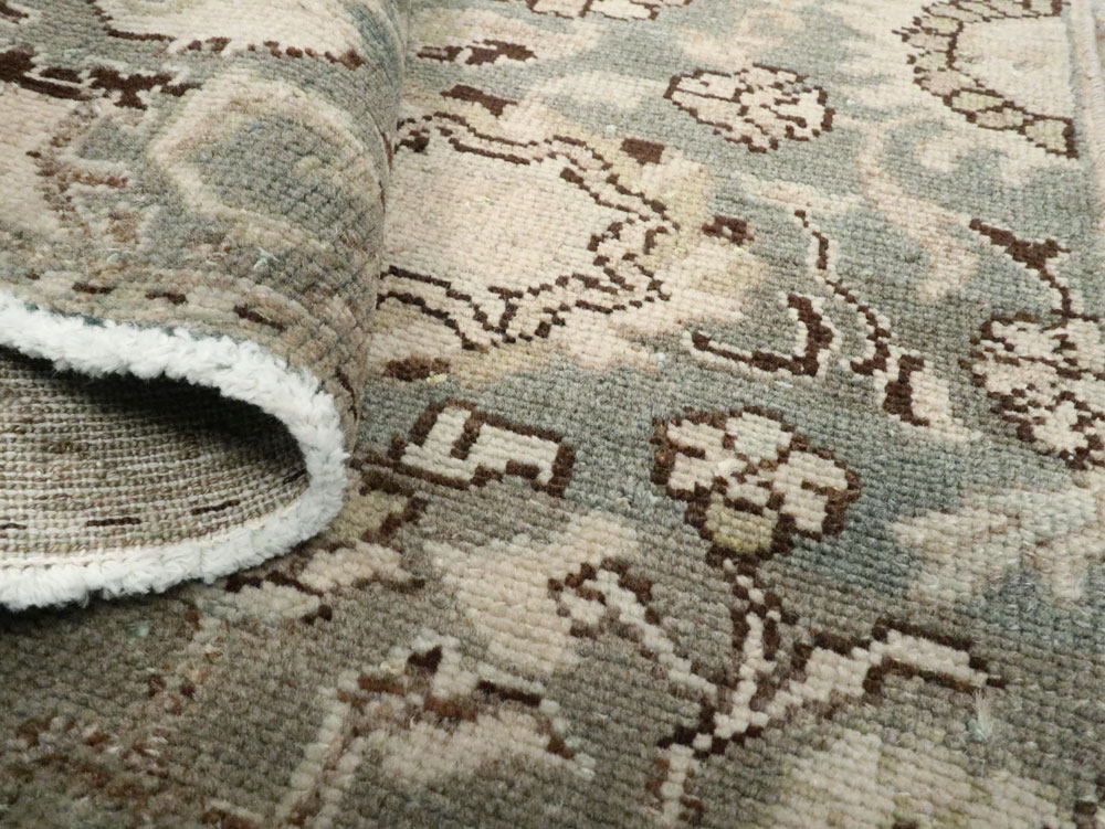 Vintage Persian Malayer Sampler Rug, No.21335 - Staging