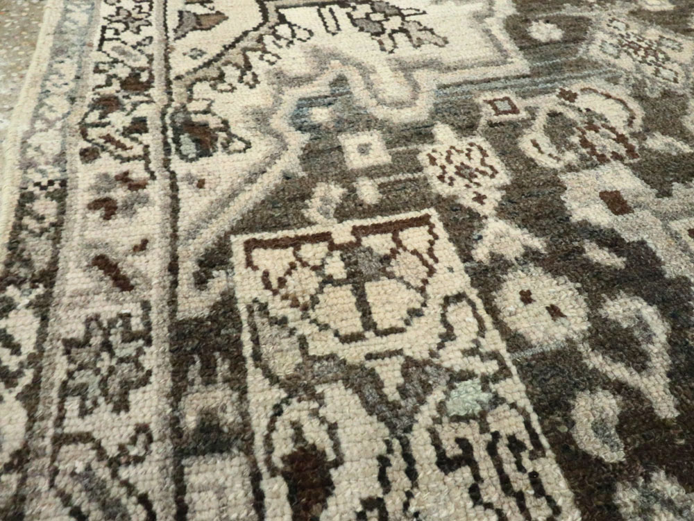 Vintage Persian Malayer Sampler Rug, No.21336 - Staging