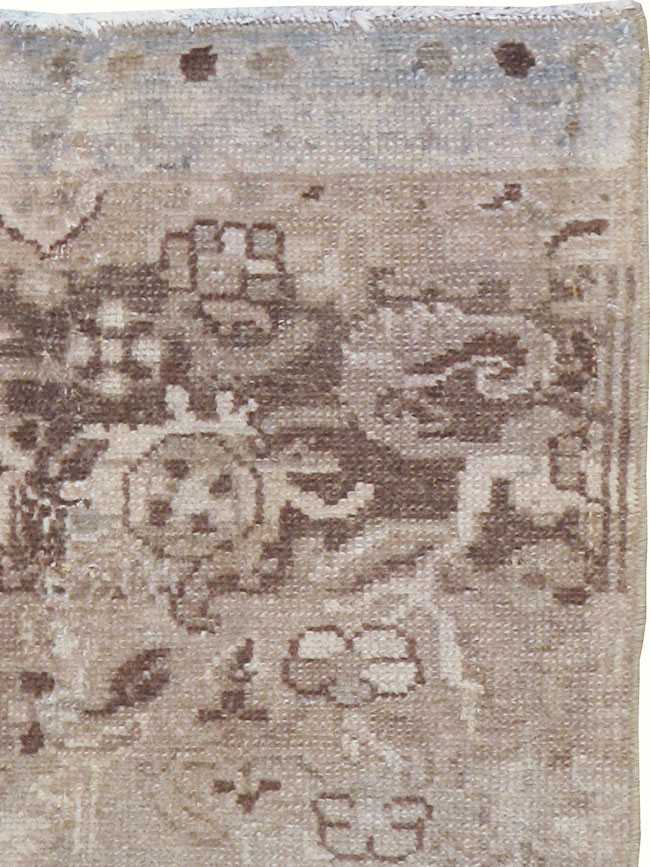 Vintage Persian Malayer Sampler Rug, No.21337 - Staging