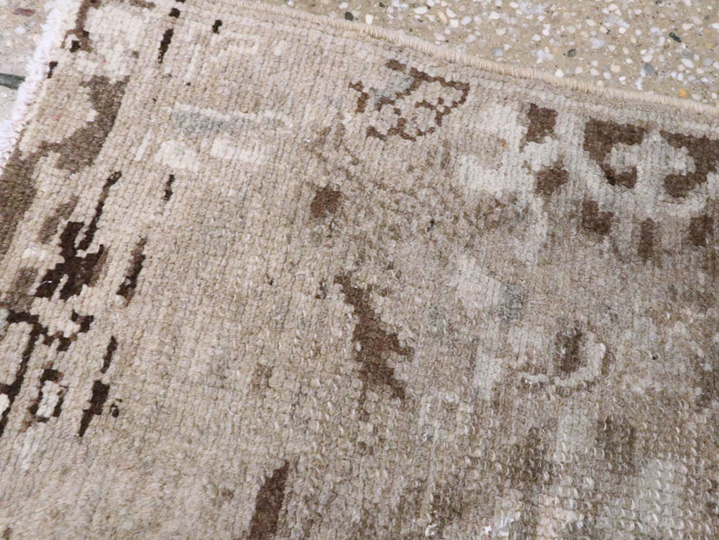 Vintage Persian Malayer Sampler Rug, No.21337 - Staging