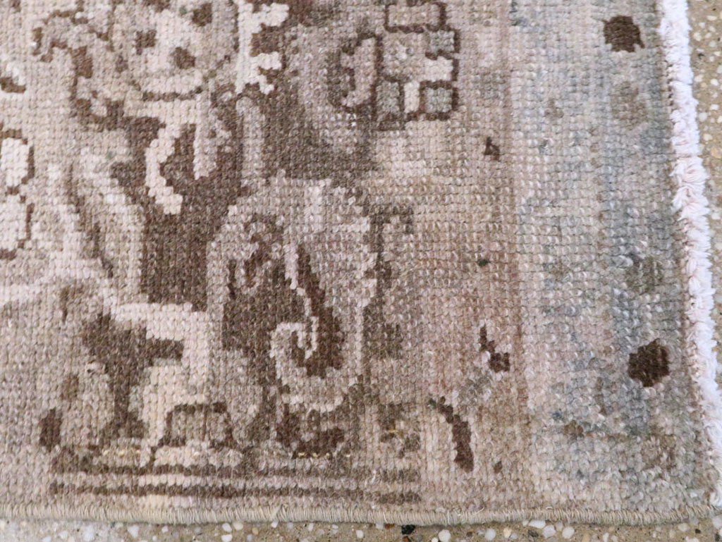 Vintage Persian Malayer Sampler Rug, No.21337 - Staging