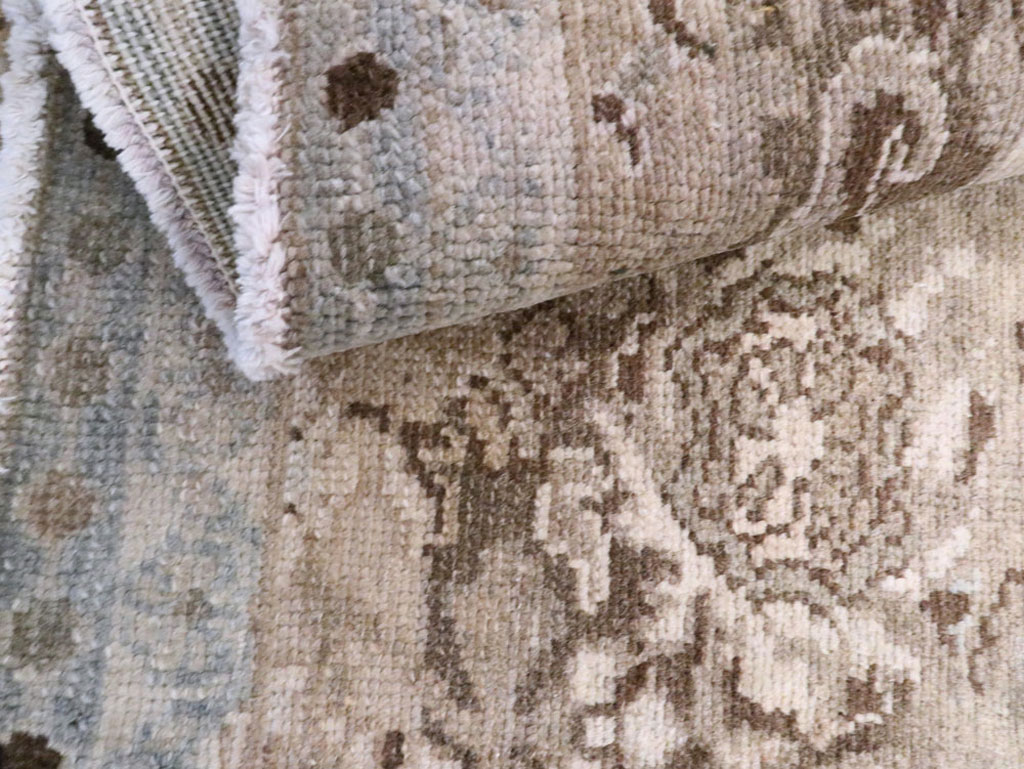 Vintage Persian Malayer Sampler Rug, No.21337 - Staging