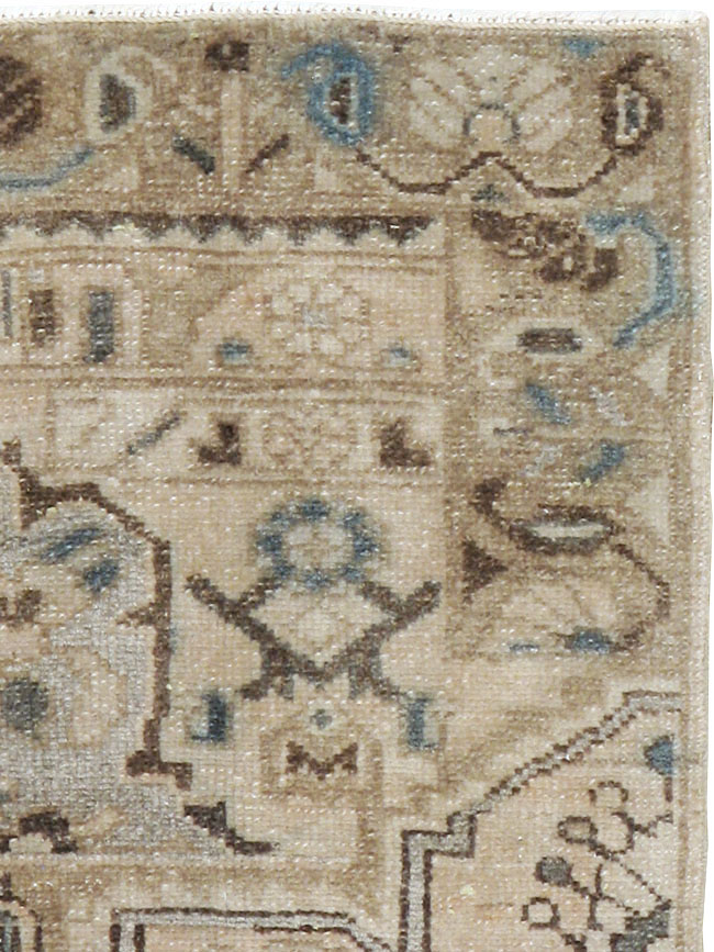 Vintage Persian Malayer Sampler Rug, No.21339 - Staging