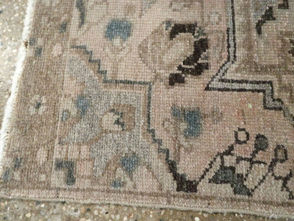 Vintage Persian Malayer Sampler Rug, No.21339 - Staging