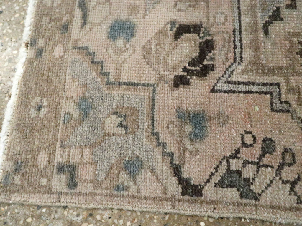 Vintage Persian Malayer Sampler Rug, No.21339 - Staging