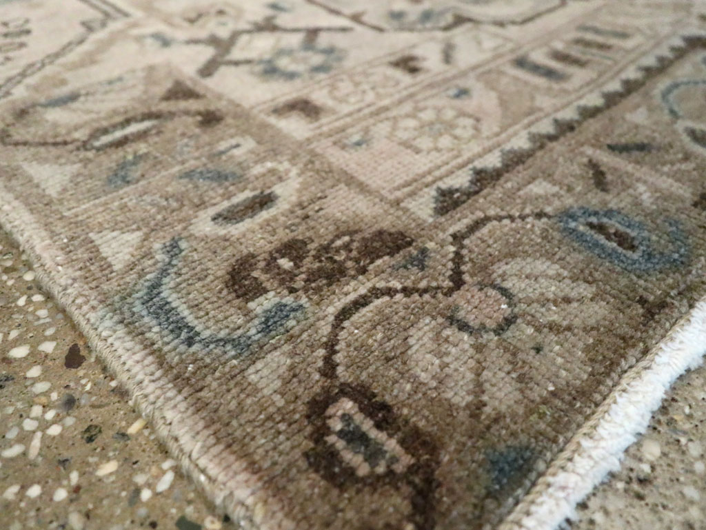 Vintage Persian Malayer Sampler Rug, No.21339 - Staging
