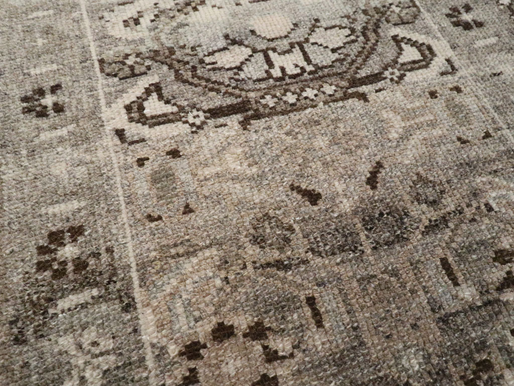 Vintage Persian Malayer Rug, No.21341 - Staging