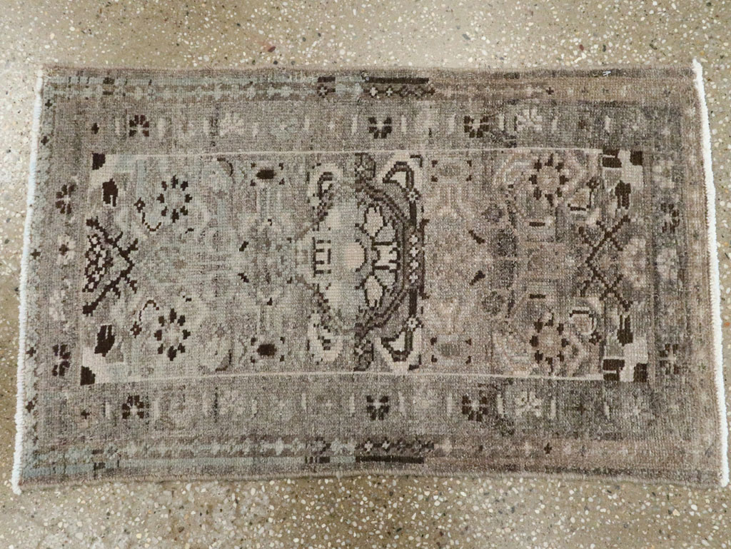 Vintage Persian Malayer Rug, No.21341 - Staging