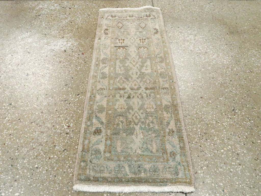 Vintage Persian Malayer Rug, No.21344 - Staging