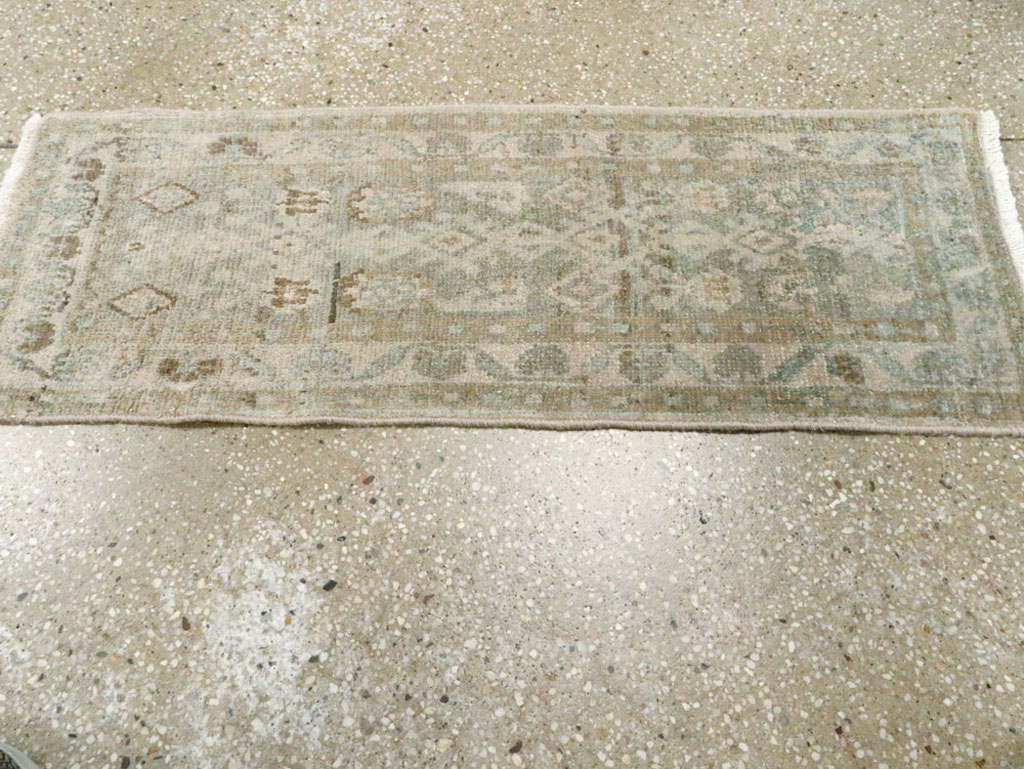 Vintage Persian Malayer Rug, No.21344 - Staging