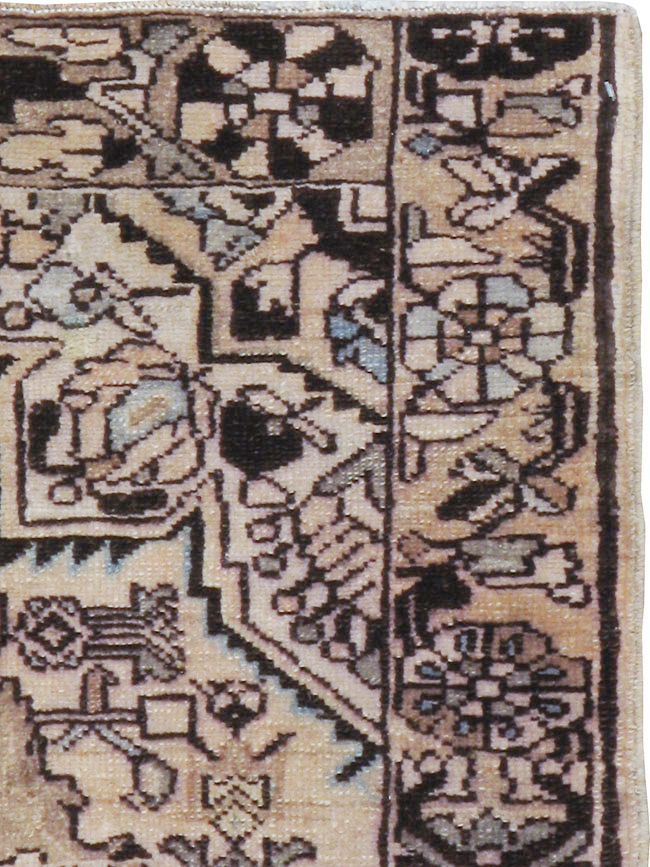 Vintage Persian Malayer Sampler Rug, No.21346 - Staging