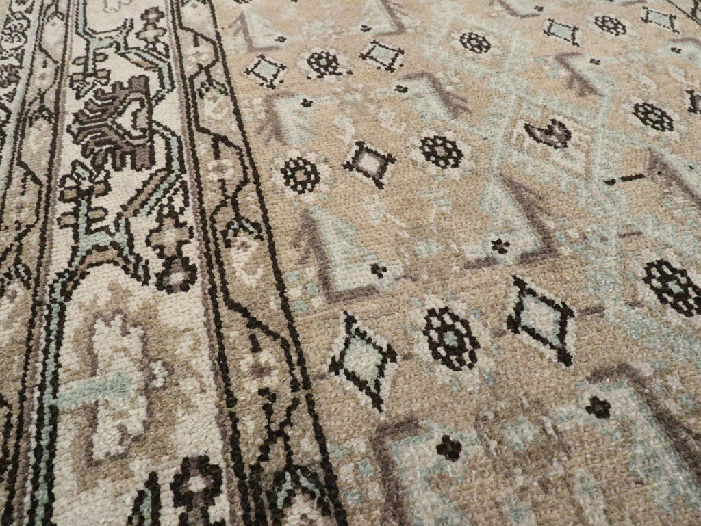 Vintage Persian Malayer Wide Gallery Runner, No.21349 - Staging