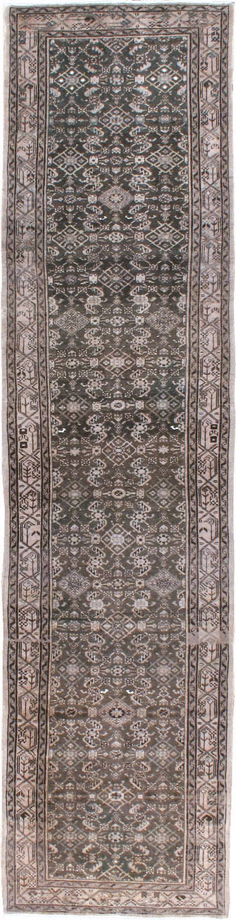 Vintage Persian Malayer Runner, No.21354 - Staging