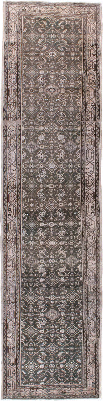 Vintage Persian Malayer Runner, No.21354 - Staging