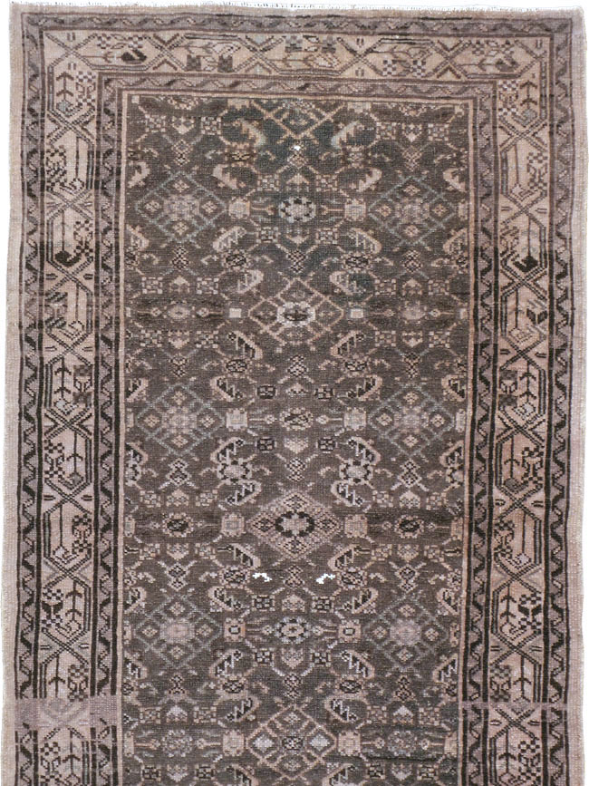 Vintage Persian Malayer Runner, No.21354 - Staging
