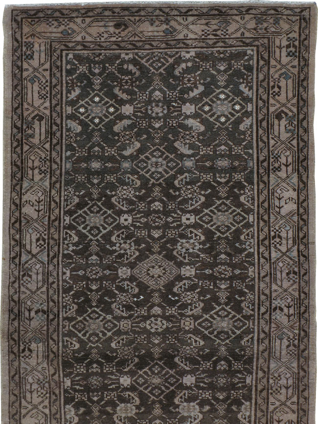 Vintage Persian Malayer Runner, No.21354 - Staging