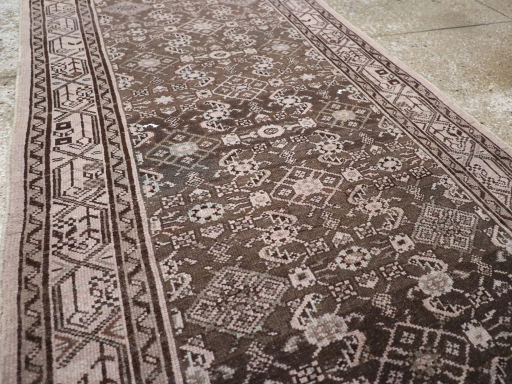 Vintage Persian Malayer Runner, No.21354 - Staging