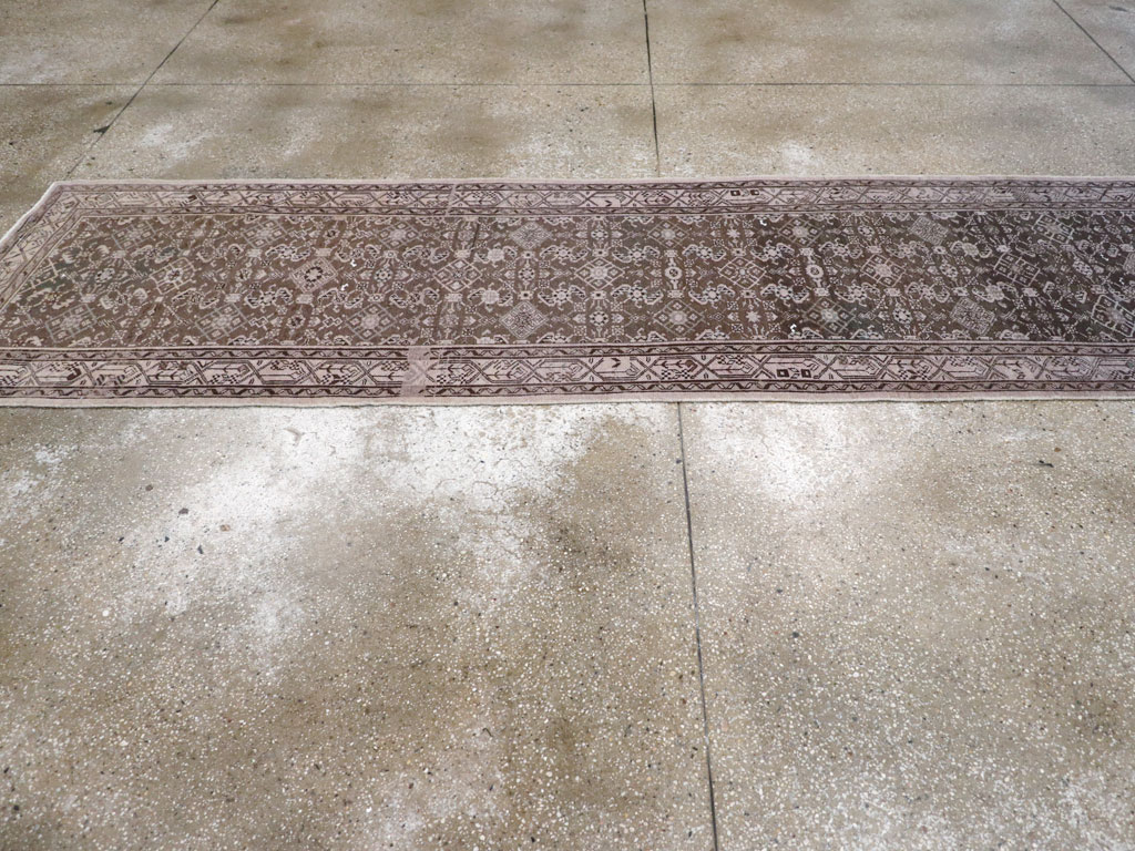 Vintage Persian Malayer Runner, No.21354 - Staging