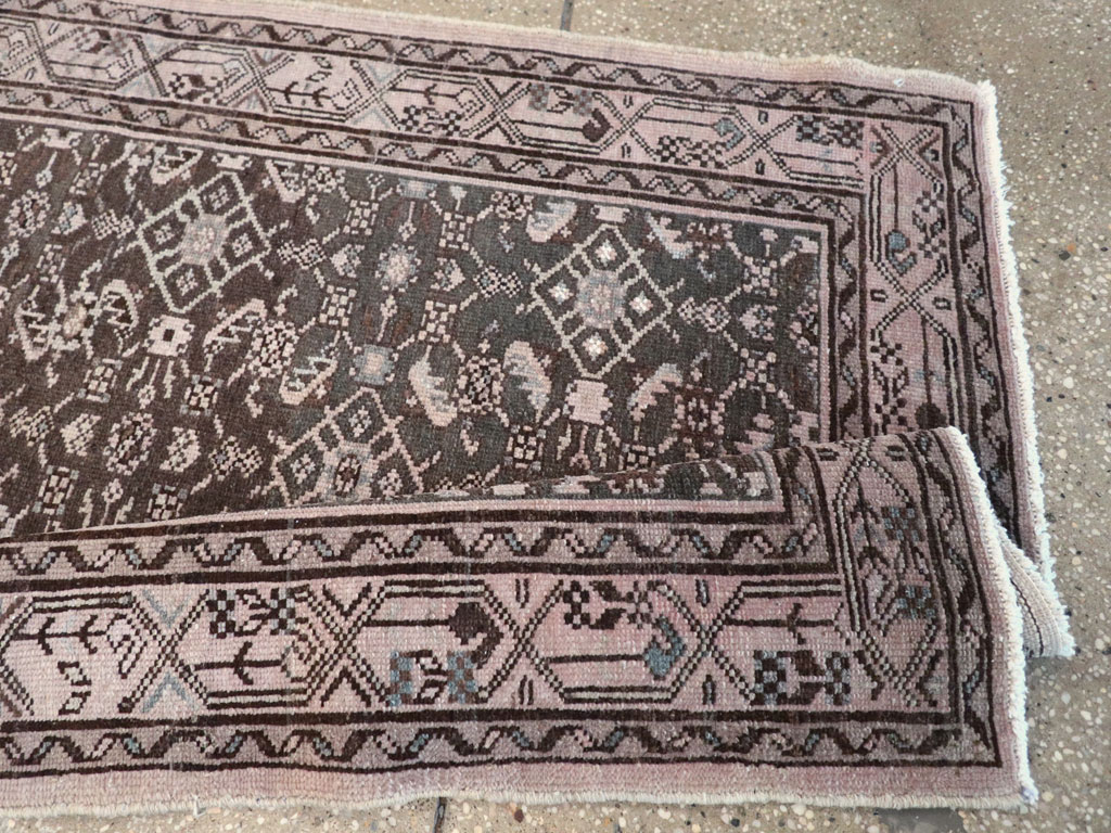 Vintage Persian Malayer Runner, No.21354 - Staging