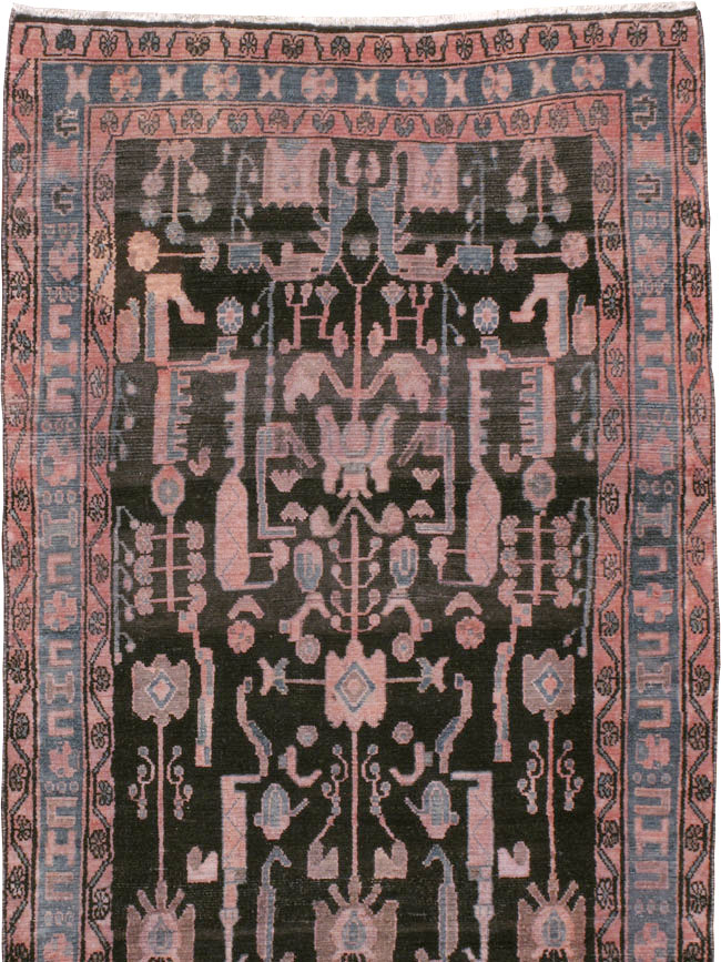 Vintage Persian Malayer Runner, No.21357 - Staging