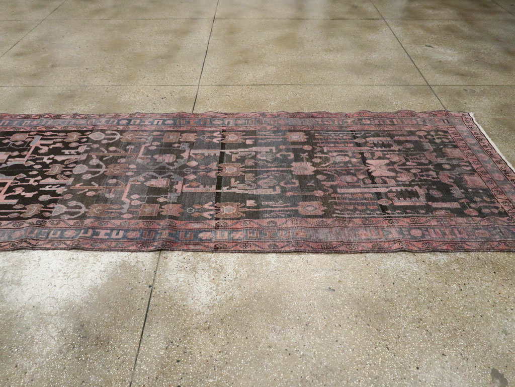 Vintage Persian Malayer Runner, No.21357 - Staging