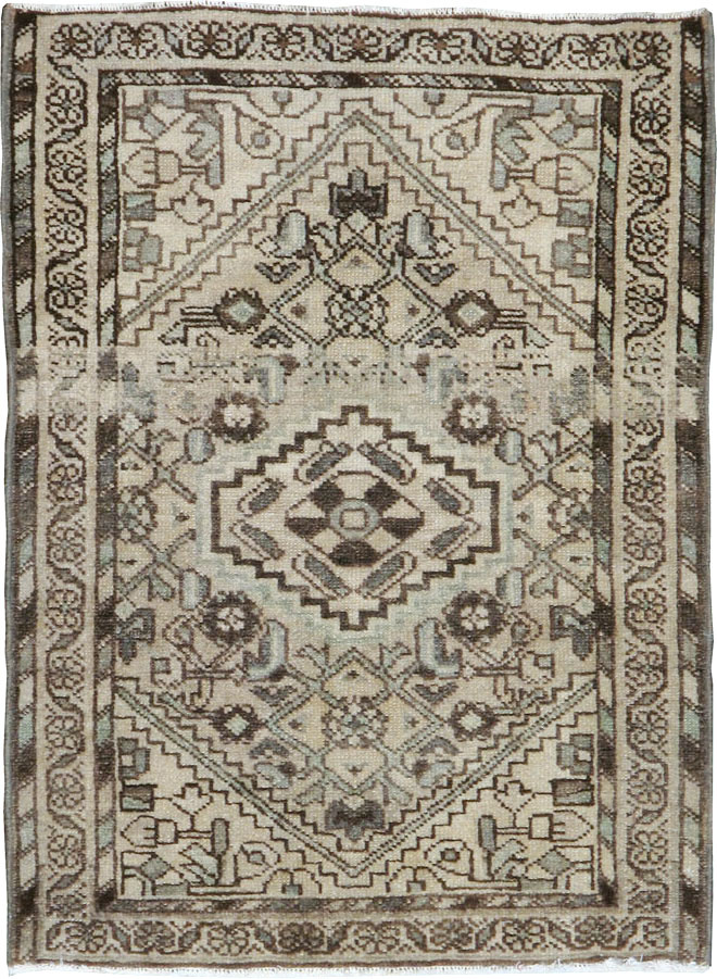 Vintage Persian Malayer Rug (Pair: 1 of 2), No.21363 - Staging