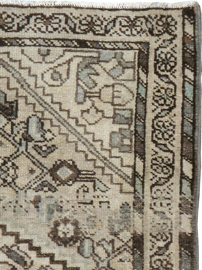 Vintage Persian Malayer Rug (Pair: 1 of 2), No.21363 - Staging