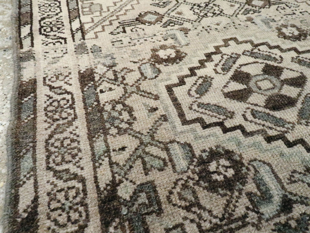Vintage Persian Malayer Rug (Pair: 1 of 2), No.21363 - Staging