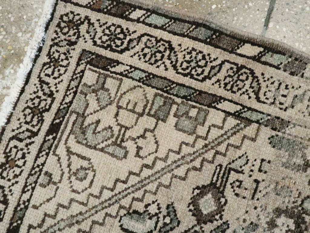 Vintage Persian Malayer Rug (Pair: 1 of 2), No.21363 - Staging