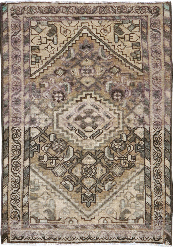 Vintage Persian Malayer Rug (Pair: 2 of 2), No.21364 - Staging
