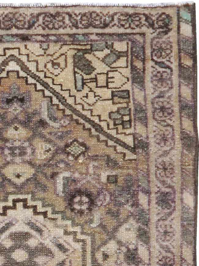 Vintage Persian Malayer Rug (Pair: 2 of 2), No.21364 - Staging