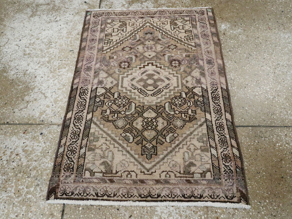 Vintage Persian Malayer Rug (Pair: 2 of 2), No.21364 - Staging