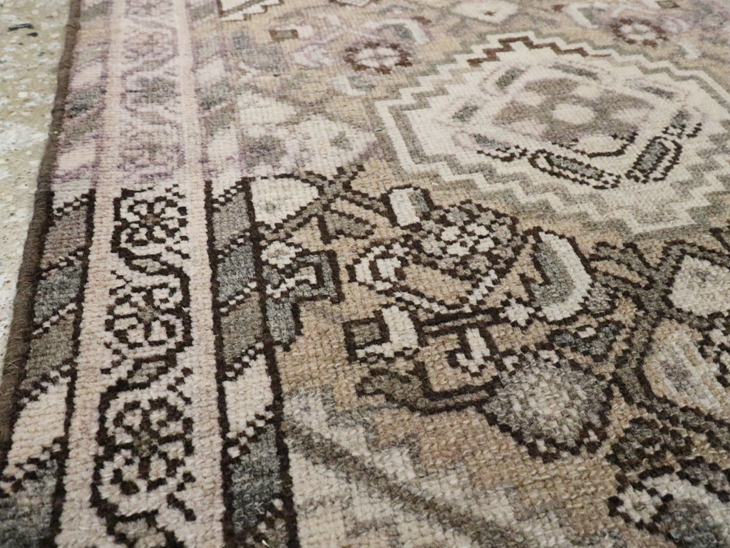 Vintage Persian Malayer Rug (Pair: 2 of 2), No.21364 - Staging