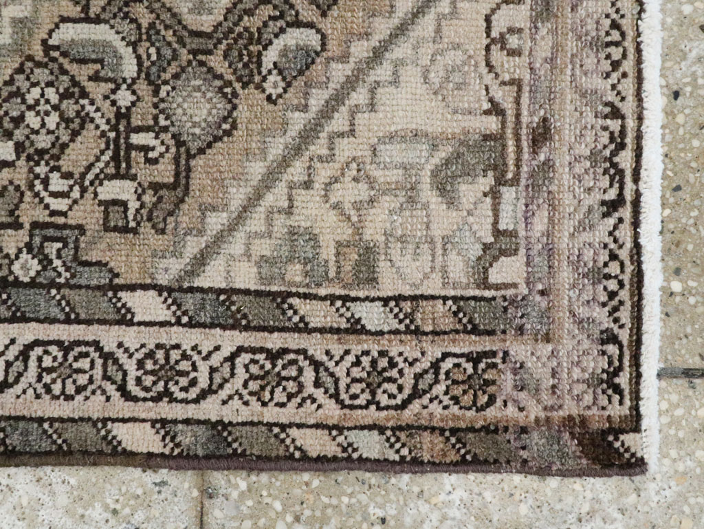 Vintage Persian Malayer Rug (Pair: 2 of 2), No.21364 - Staging