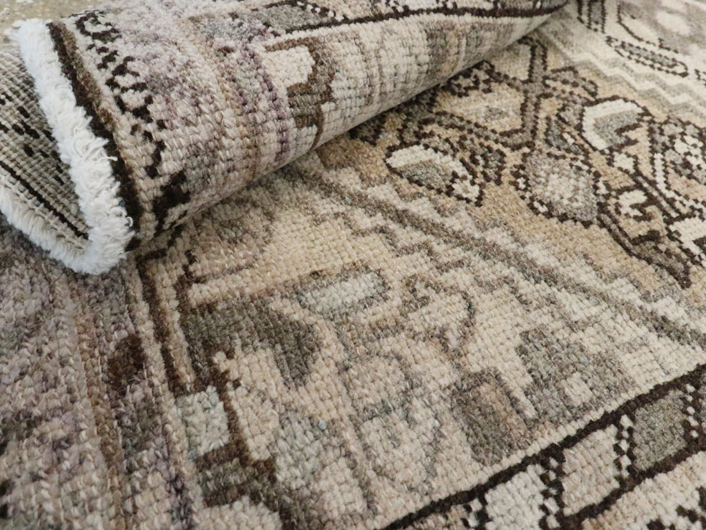 Vintage Persian Malayer Rug (Pair: 2 of 2), No.21364 - Staging