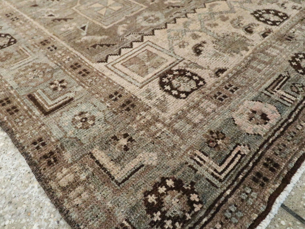 Vintage Persian Malayer Rug, No.21366 - Staging