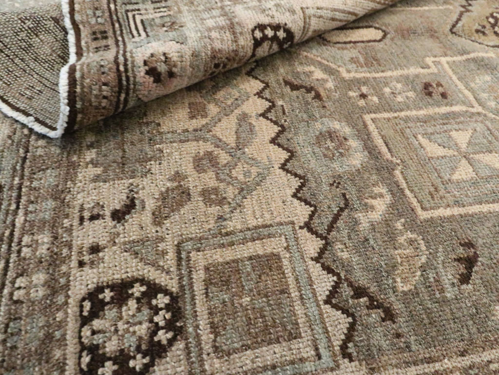 Vintage Persian Malayer Rug, No.21366 - Staging