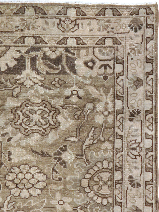 Vintage Malayer Square Rug, No.21372 - Staging