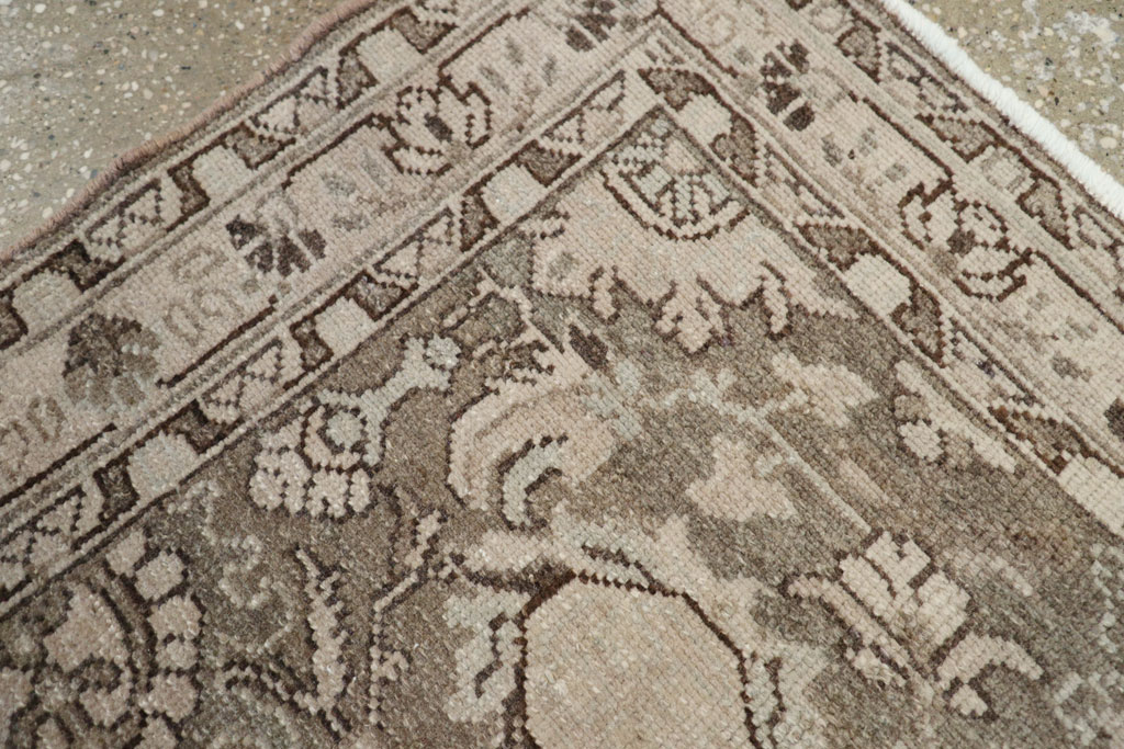 Vintage Malayer Square Rug, No.21372 - Staging